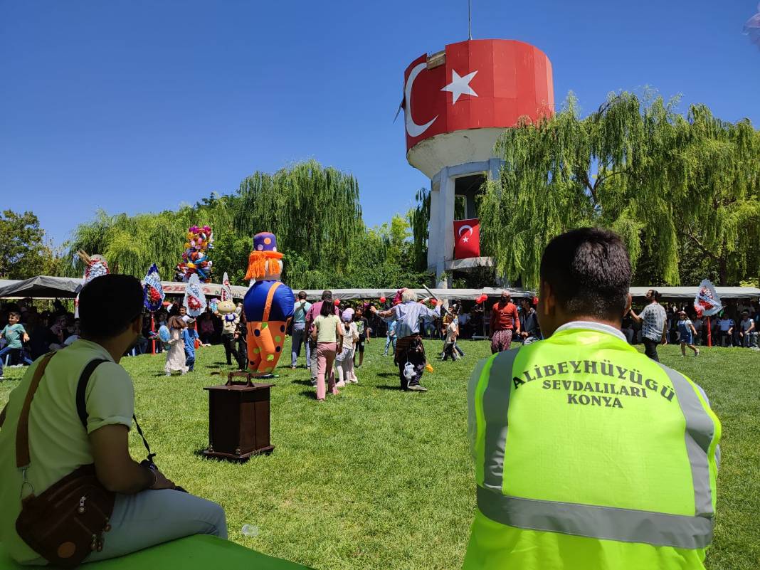 Konya’nın yeşiliyle ünlü mahallesinde birlik ve dayanışma şenliği 7